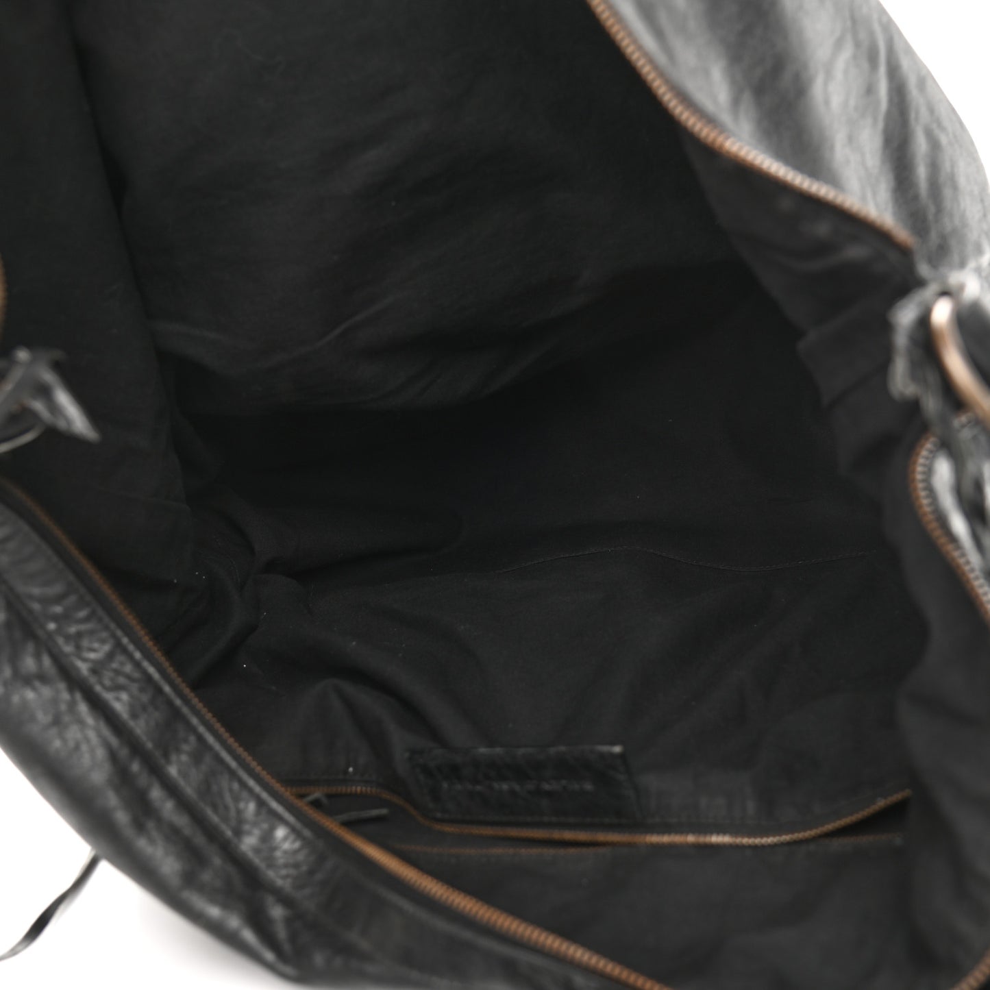 Agneau Classic Hardware Courier Black