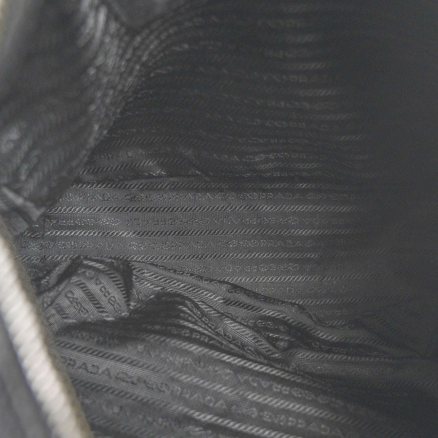 Prada Vitello Daino Shopping Tote Black 5 of 17
