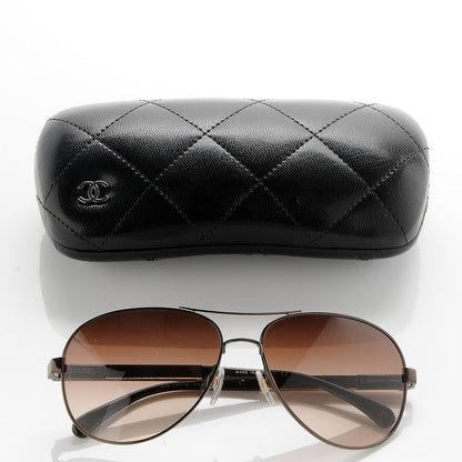 Chanel Aviator Sunglasses 4179 Dark Brown 9 of 9