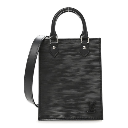 Louis Vuitton Epi Petit Sac Plat Black 1 of 10