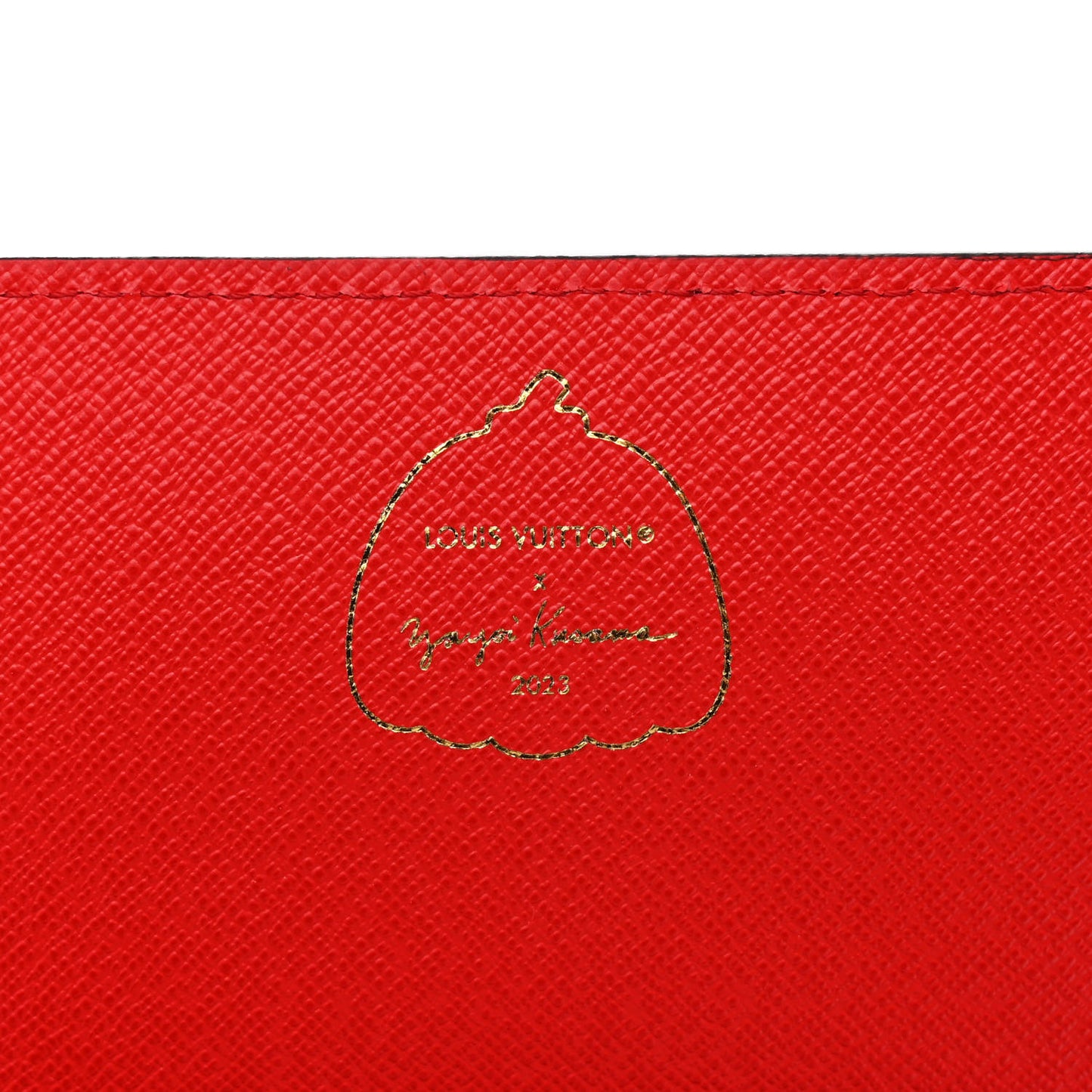 LV x YK Painted Dots Book Chain Wallet