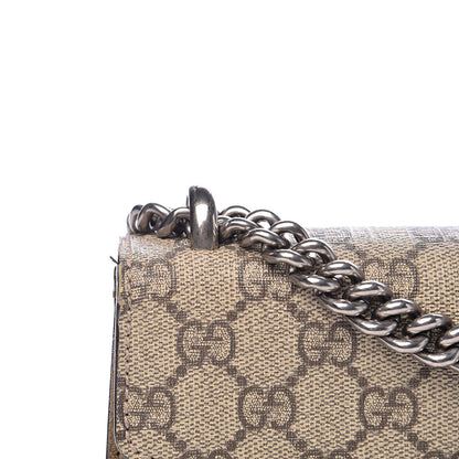 Gucci GG Supreme Monogram Mini Dionysus Shoulder Bag Taupe 8 of 11
