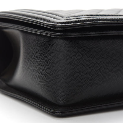 Chanel Caviar Quilted New Medium Boy Flap Black 9 of 15