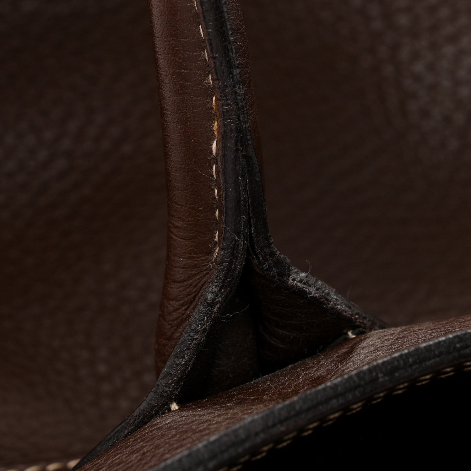 Prada Vitello Daino Frame Shoulder Bag Brown 13 of 15