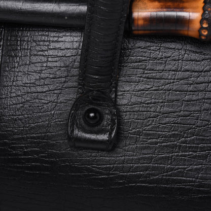 Gucci Calfskin Bamboo Bullet Black 24 of 35