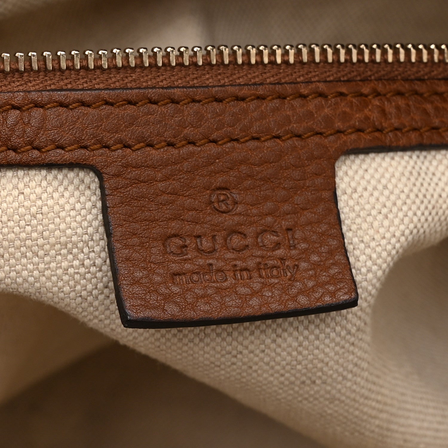 Gucci Cellarius Calfskin Large Bella Top Handle Bag Cuir 6 of 12