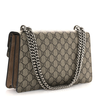 Gucci GG Supreme Monogram Small Dionysus Shoulder Bag Taupe 3 of 14