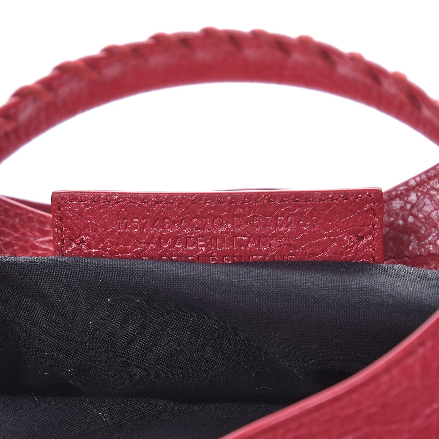 Agneau Classic Gold Hardware City Rouge Sapphire