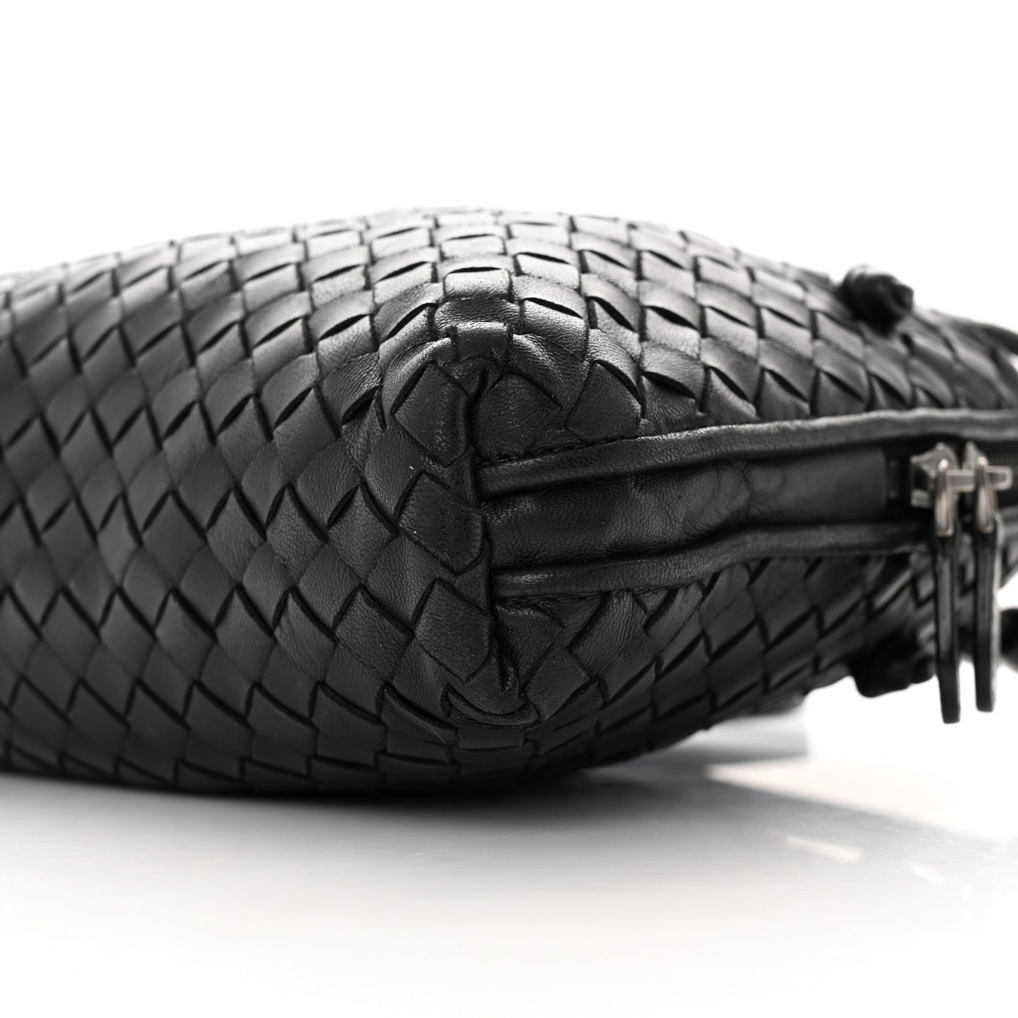 Nappa Intrecciato Nodini Bag Black