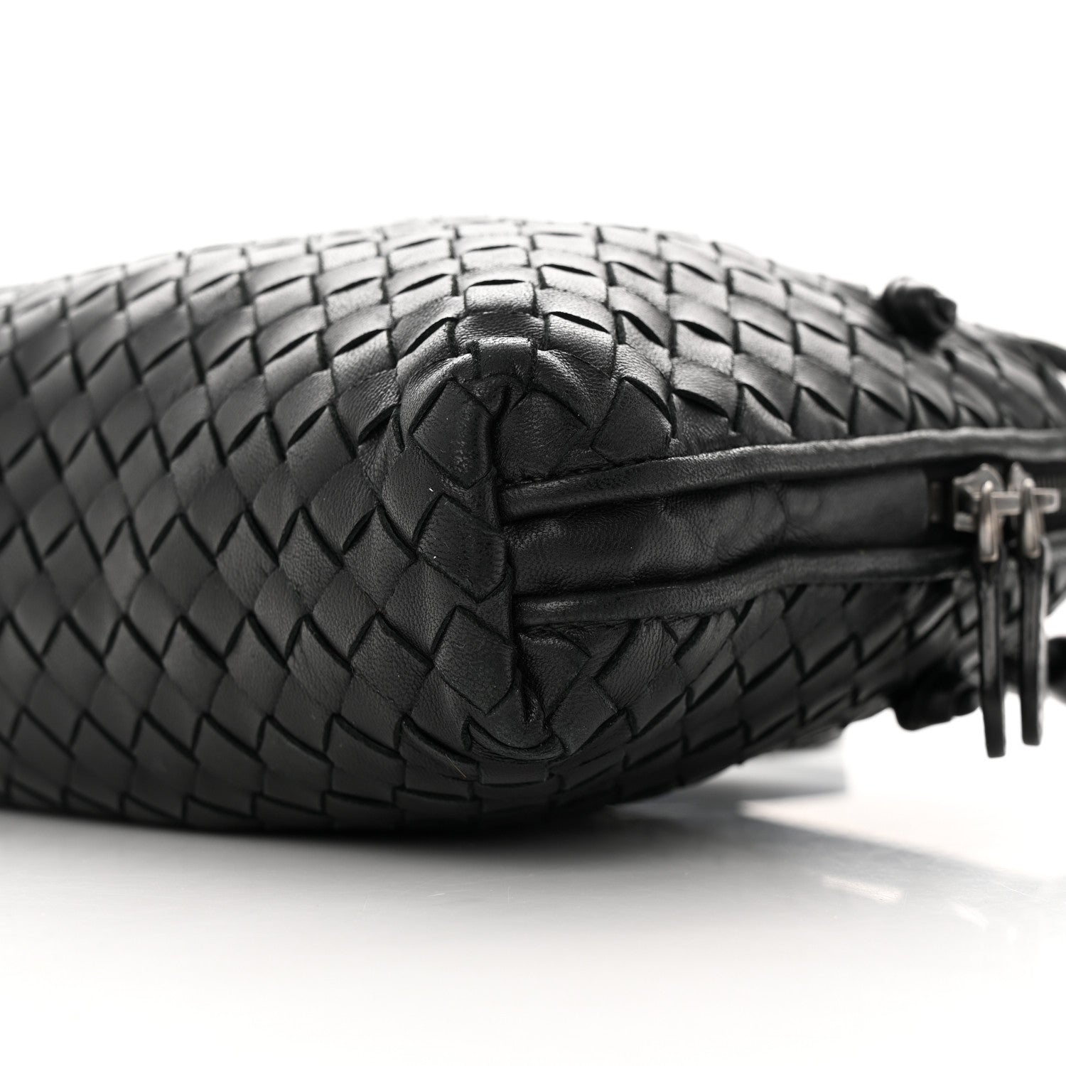Bottega Veneta Nappa Intrecciato Nodini Bag Black 9 of 15