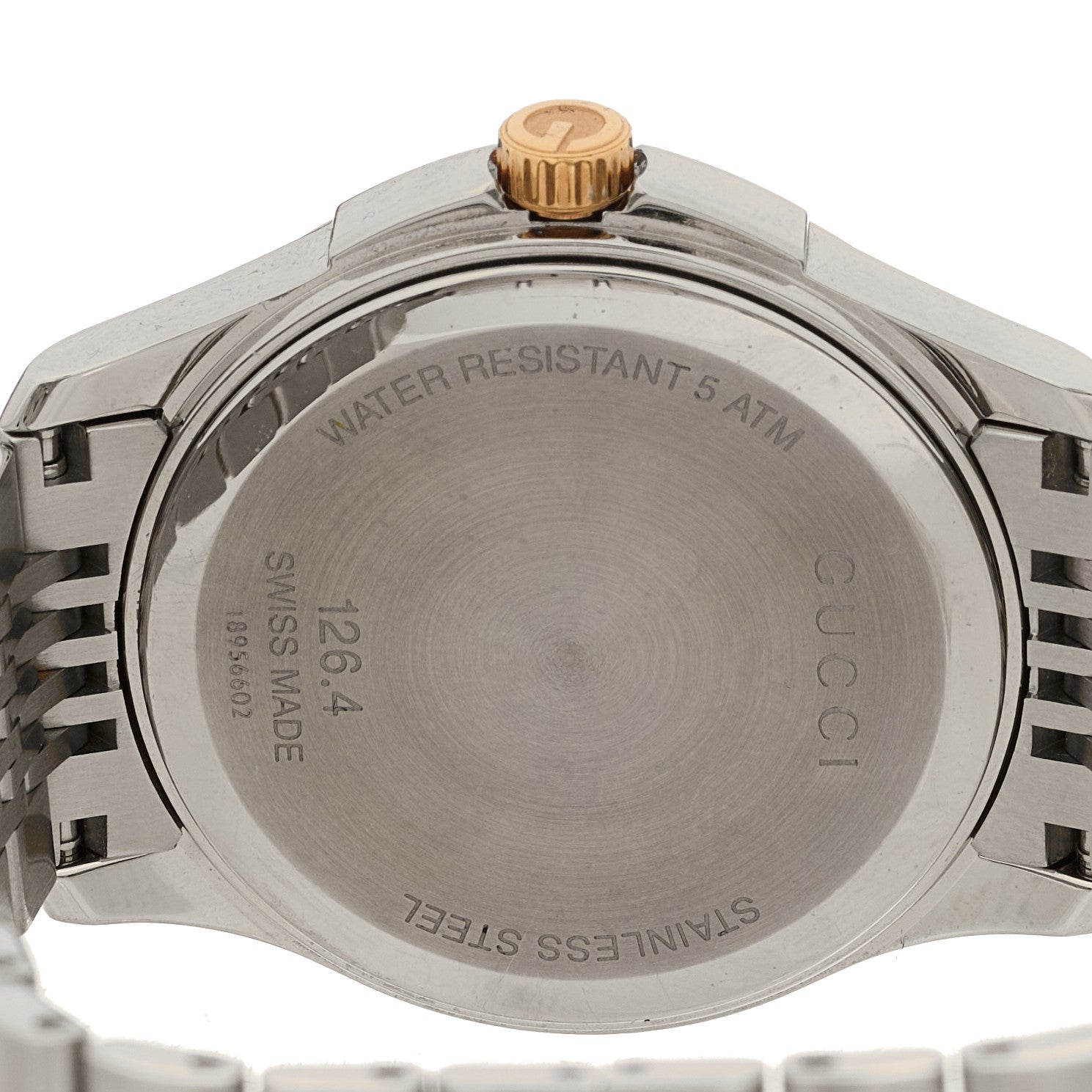 Gucci Stainless Steel 38mm G-Timeless Two Tone Quartz Watch Black 4 of 5