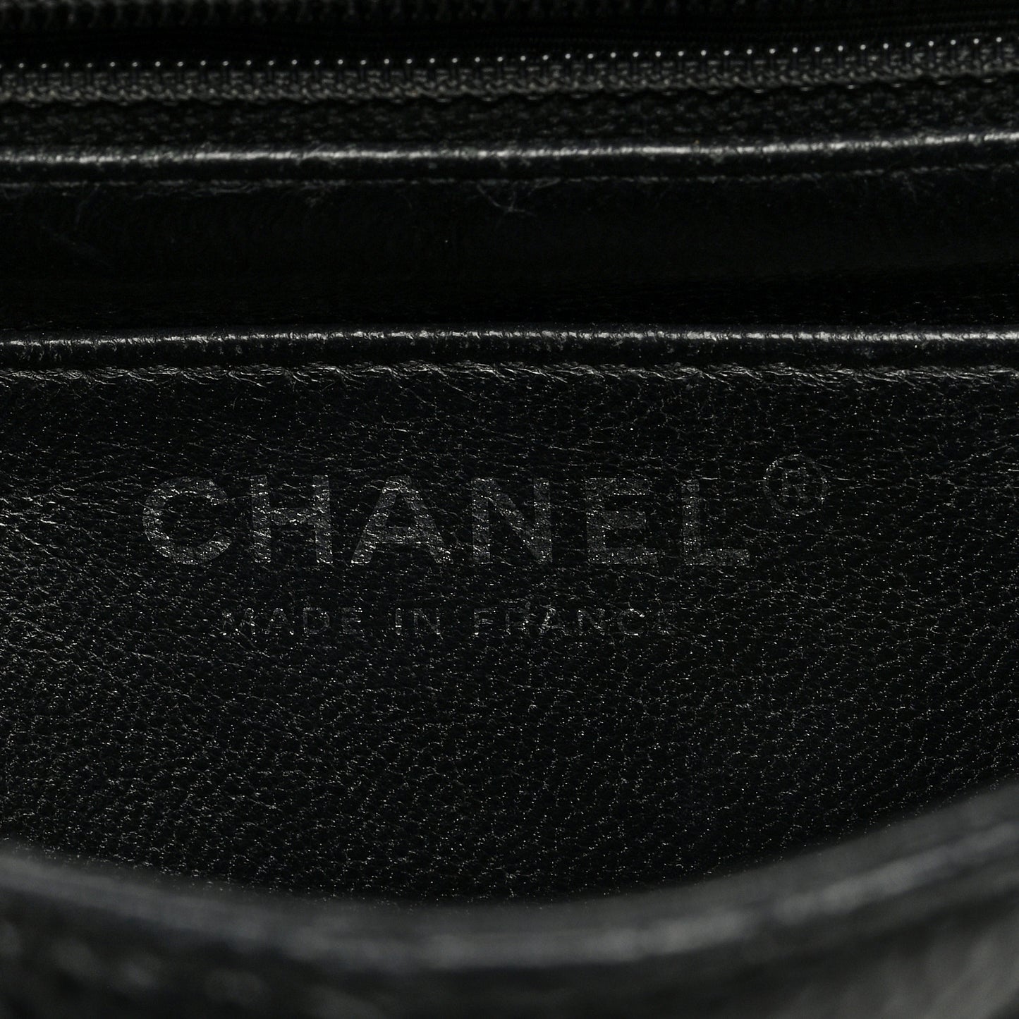 Caviar Quilted Mini Square Flap Black