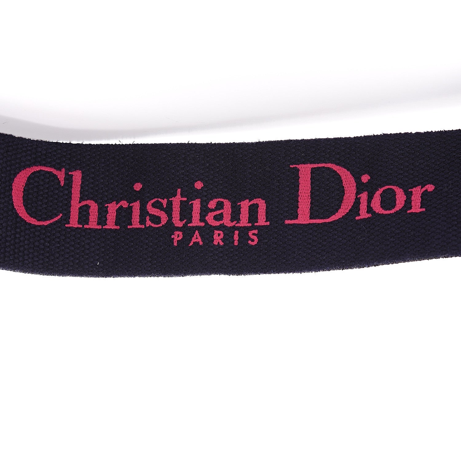 Christian Dior Canvas Embroidered Shoulder Strap Multicolor 5 of 5