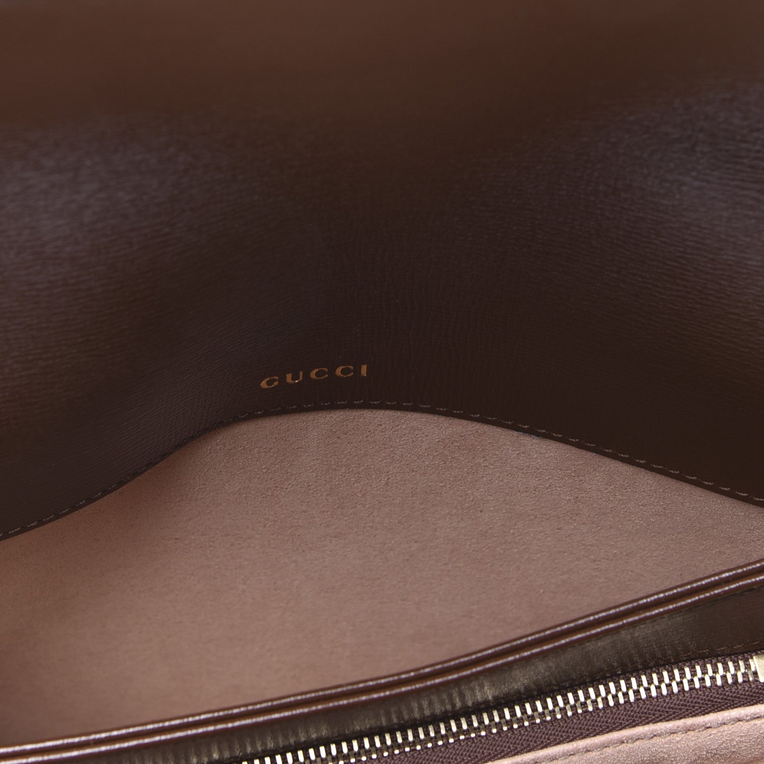 Gucci GG Supreme Monogram Horsebit 1955 Shoulder Bag Beige Brown Sugar 13 of 15