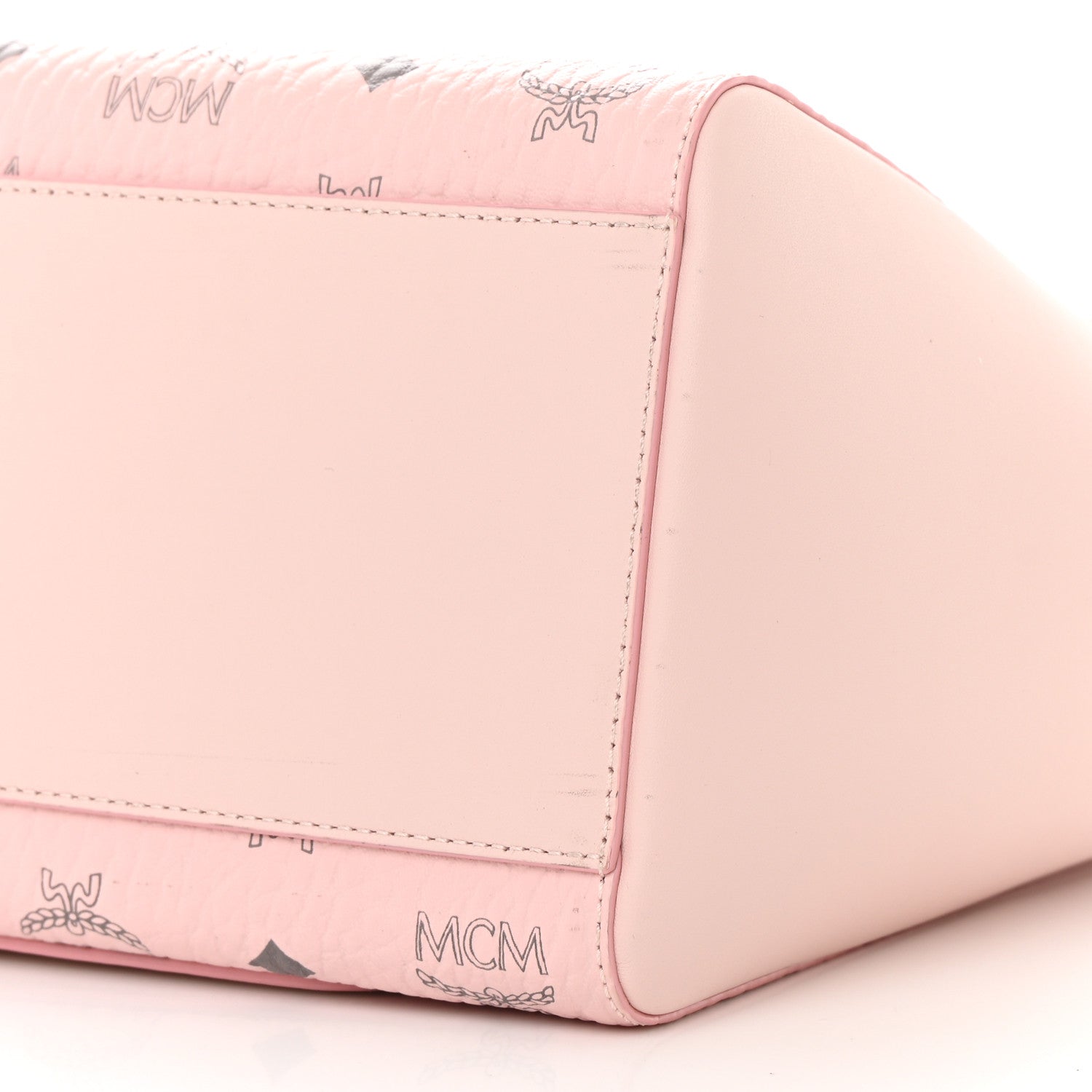 MCM Visetos Medium Aren Hobo Powder Pink 11 of 13