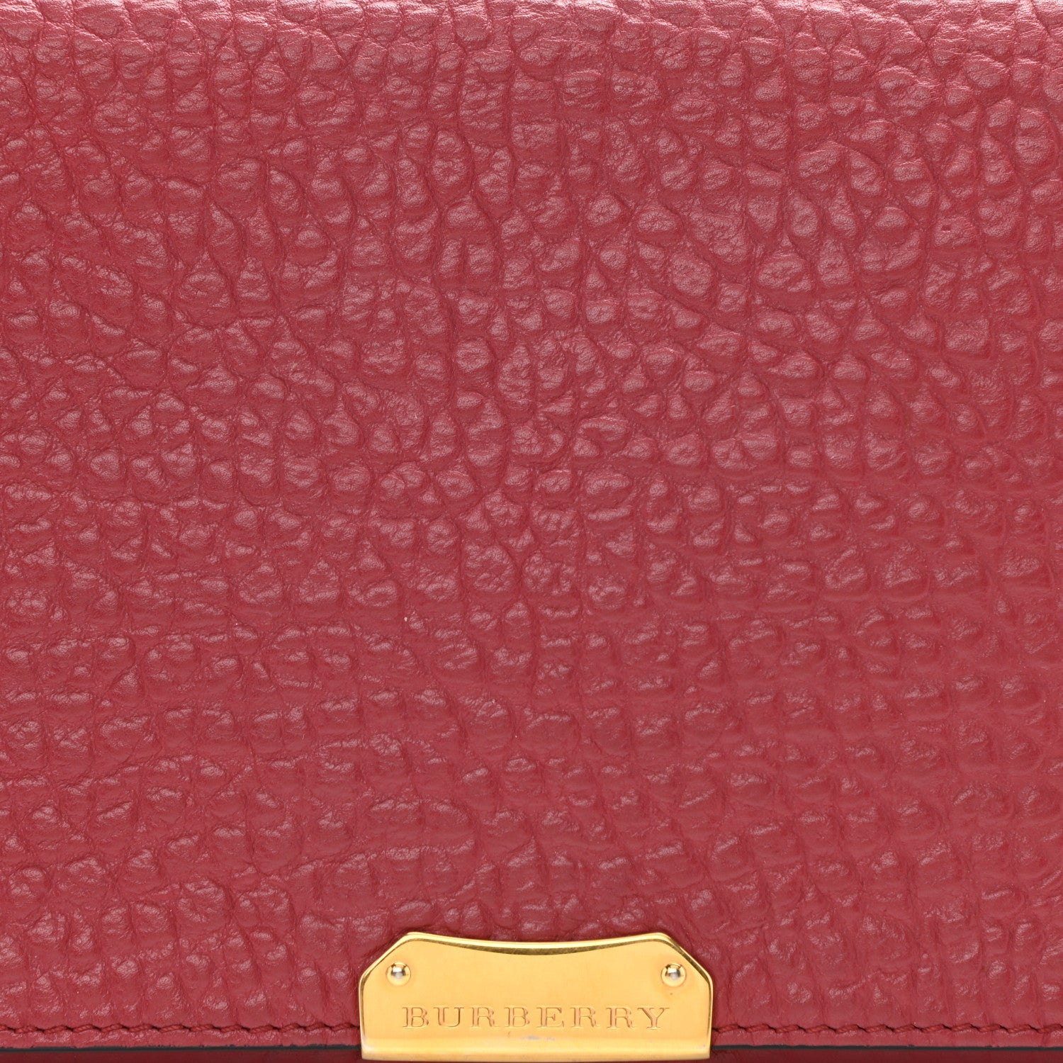 Burberry Signature Grain Medium Mildenhall Crossbody Bag Red 9 of 11