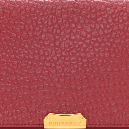 Burberry Signature Grain Medium Mildenhall Crossbody Bag Red 9 of 11