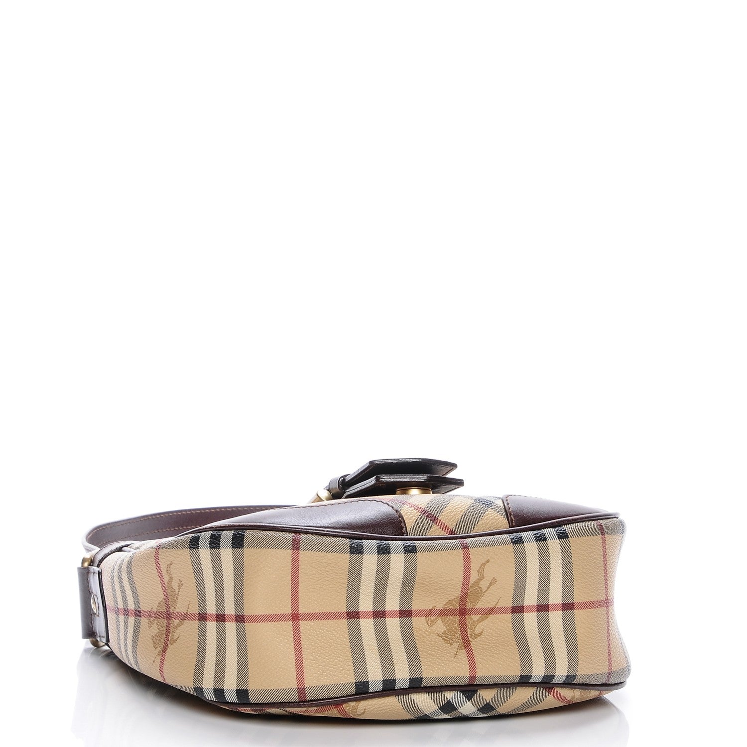 Burberry Haymarket Check Buckle Shoulder Bag 4 of 6