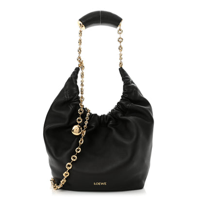 Loewe Nappa Small Squeeze Bag Chocolate 1 of 10