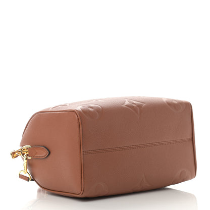 Louis Vuitton Empreinte Monogram Giant Speedy Bandouliere 25 Cognac 4 of 10