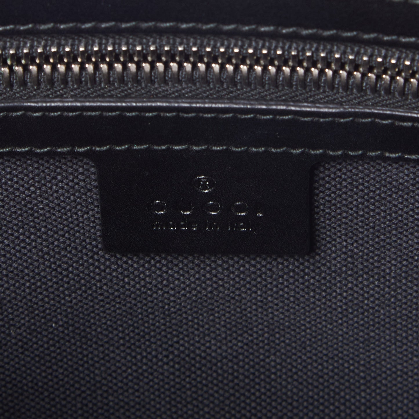 Soft GG Supreme Monogram Web Belt Bag Black Grey