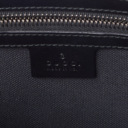 Gucci Soft GG Supreme Monogram Web Belt Bag Black Grey 8 of 8