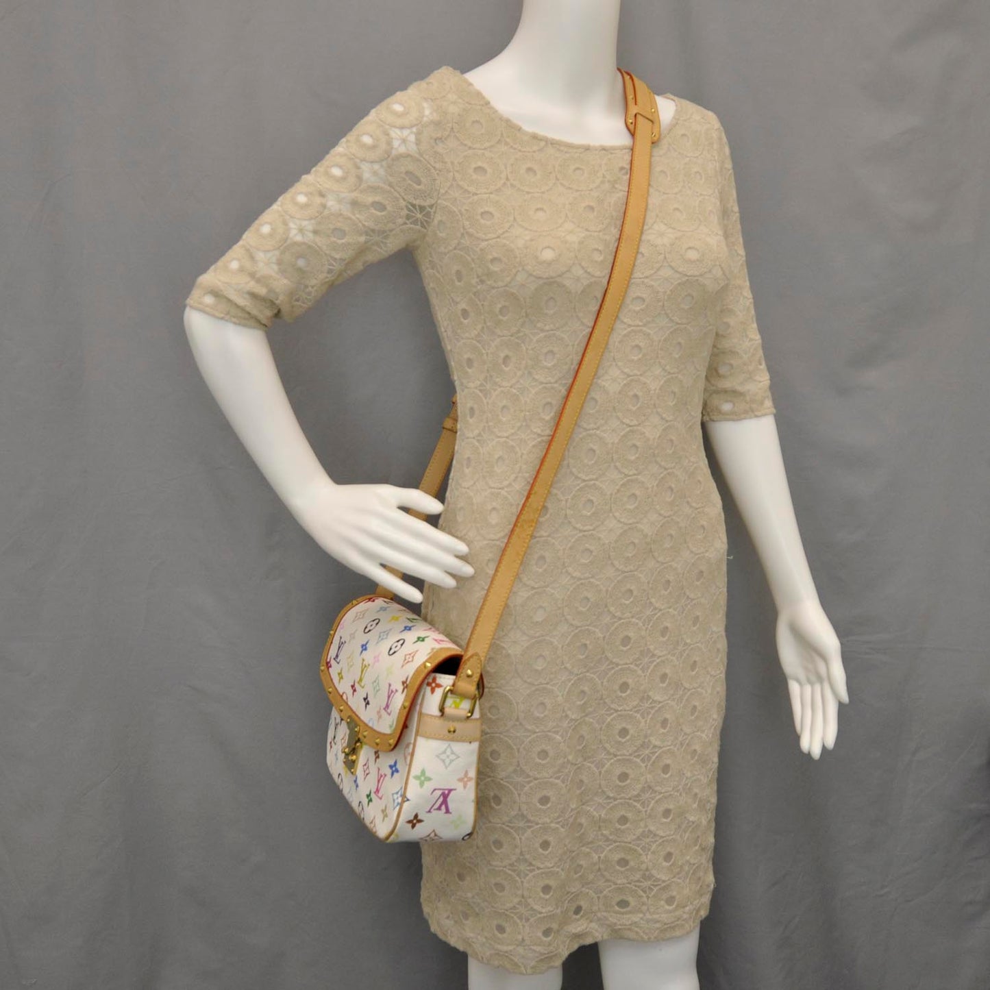 Monogram Multicolor Sologne White