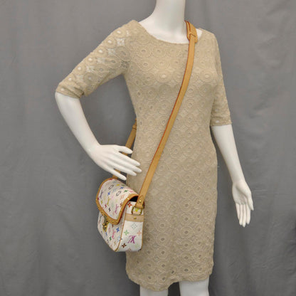 Louis Vuitton Monogram Multicolor Sologne White 3 of 11