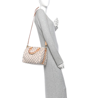 Louis Vuitton Damier Azur Speedy Bandouliere 25 2 of 10