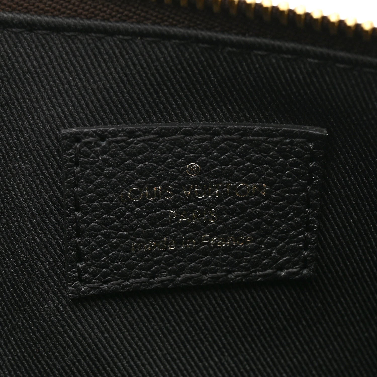 Louis Vuitton Monogram Tournelle PM Black 6 of 10