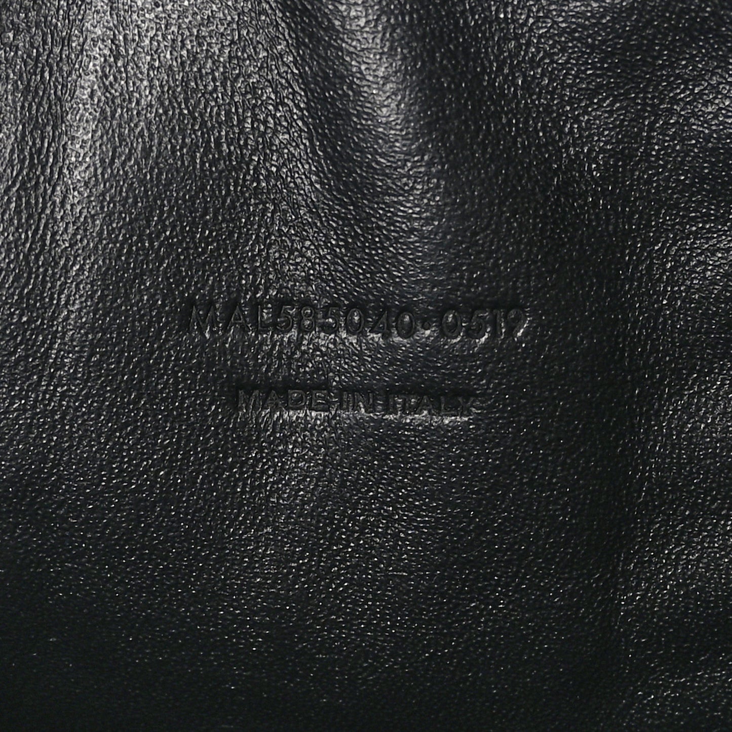 Grain De Poudre Matelasse Monogram Mini Lou Camera Bag Black