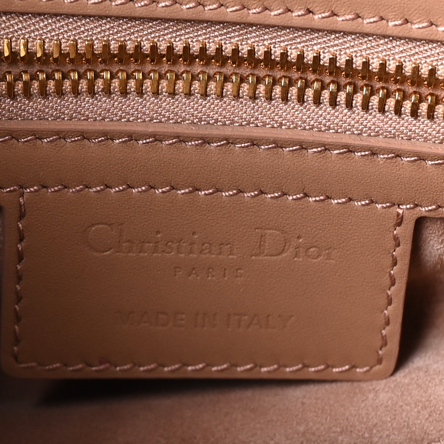 Christian Dior Ultra Matte Calfskin Saddle Bag Blush 5 of 10