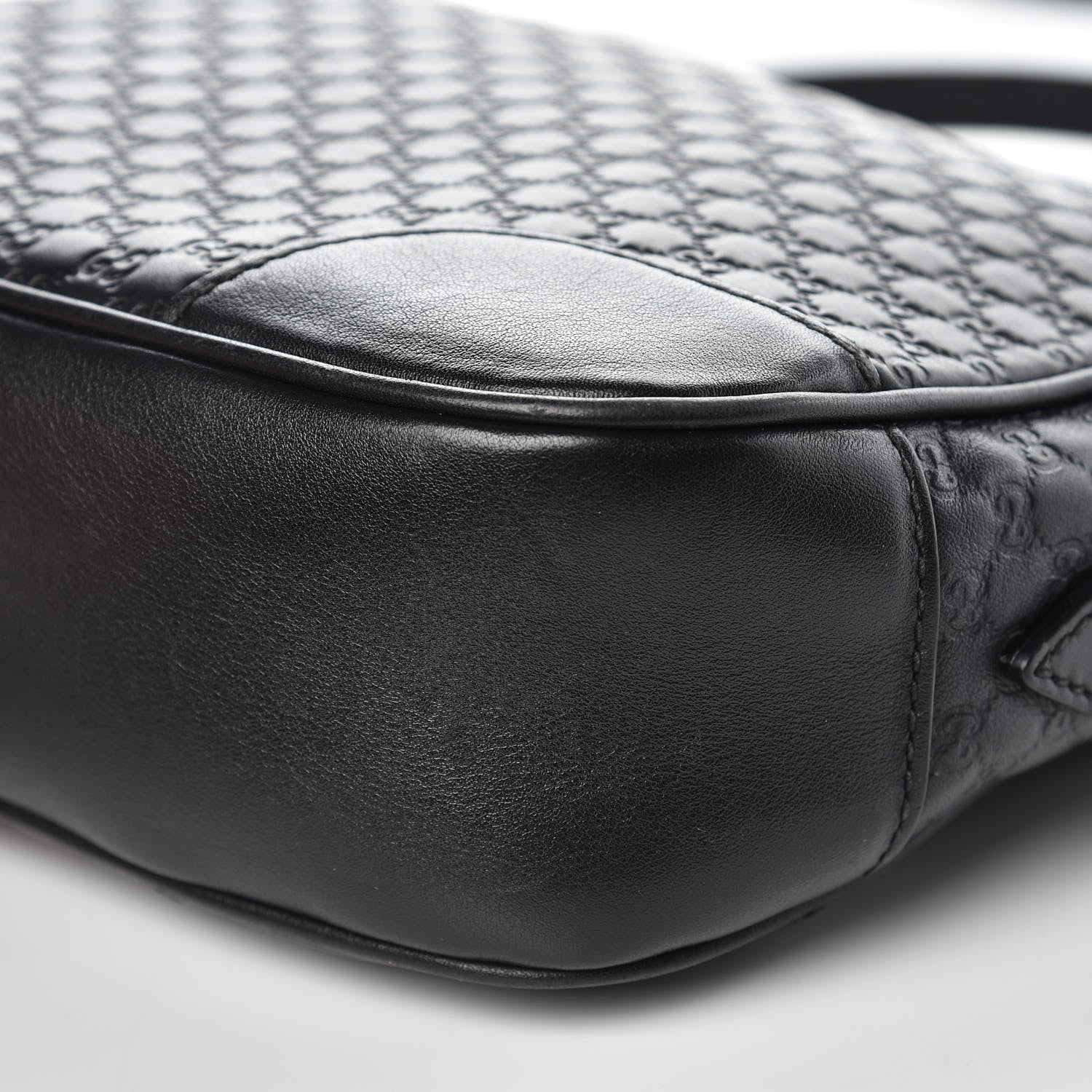 Gucci Microguccissima Mini Bree Messenger Bag Black 9 of 14