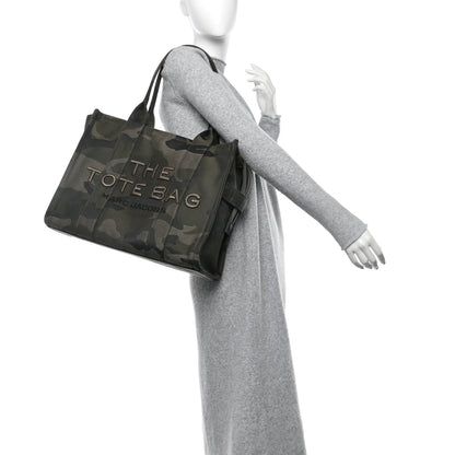 Marc Jacobs Canvas Camouflage Large The Tote Bag Khaki 2 of 9