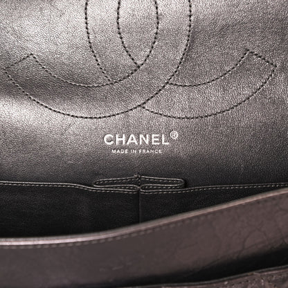Chanel Metallic Aged Calfskin Quilted 2.55 Reissue 226 Flap Silver 6 of 10