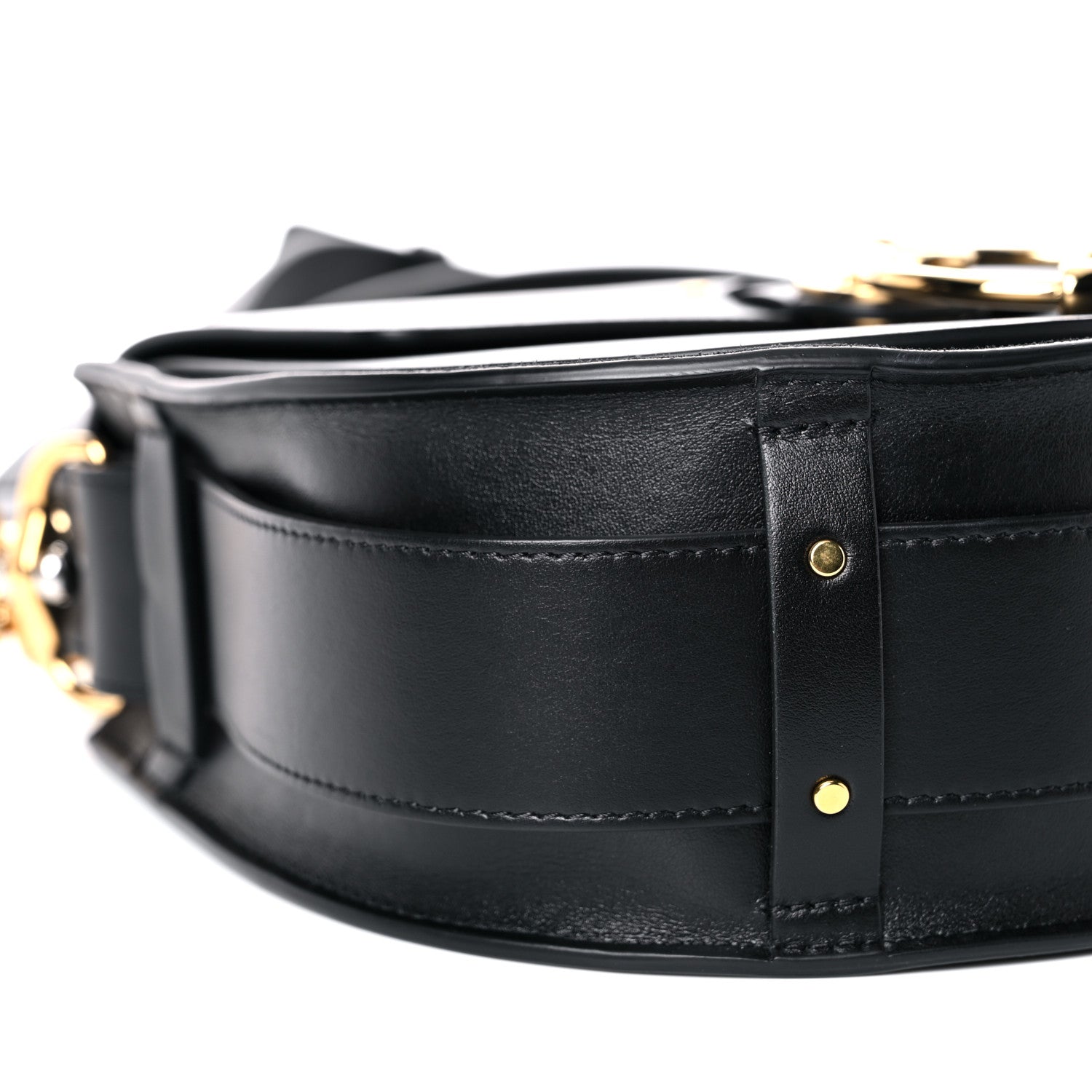 Chloe Calfskin Large Tess Bag Black 9 of 11