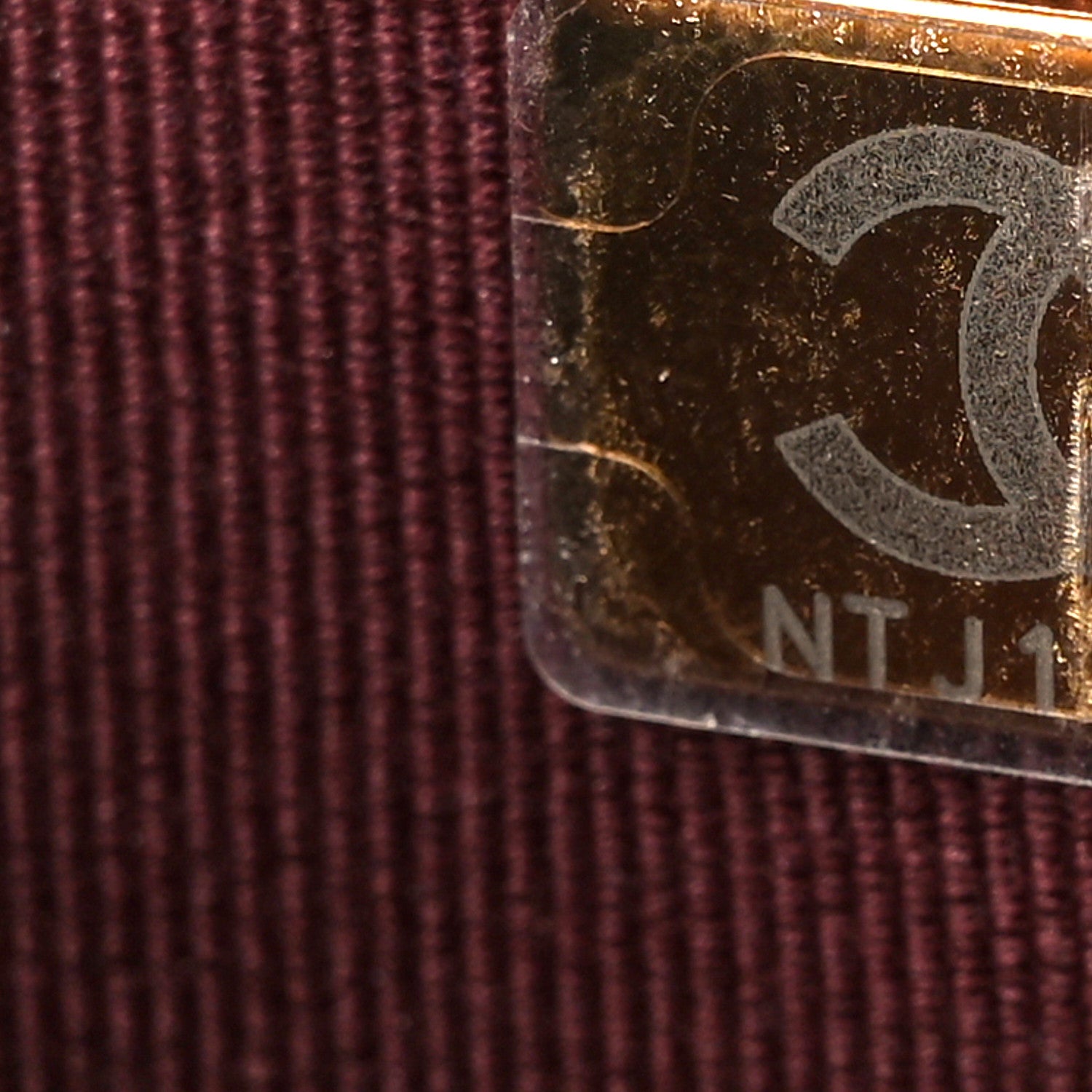 Chanel Shiny Caviar Quilted Strass Wallet On Chain WOC Bordeaux 8 of 12