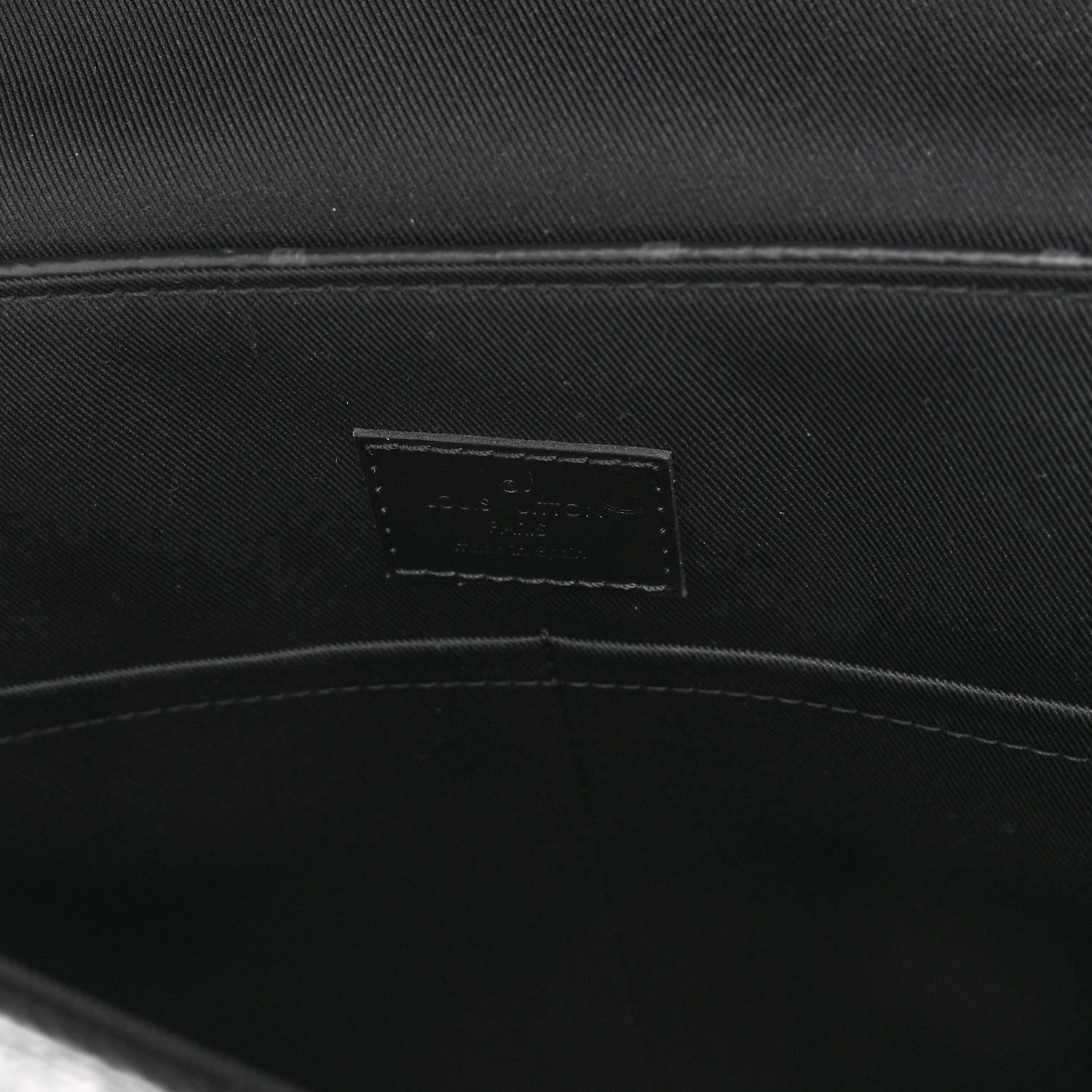 Louis Vuitton Monogram Eclipse Saumur Messenger NV Black 6 of 9