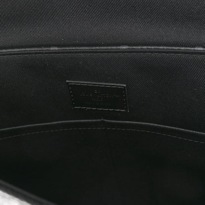 Louis Vuitton Monogram Eclipse Saumur Messenger NV Black 6 of 9