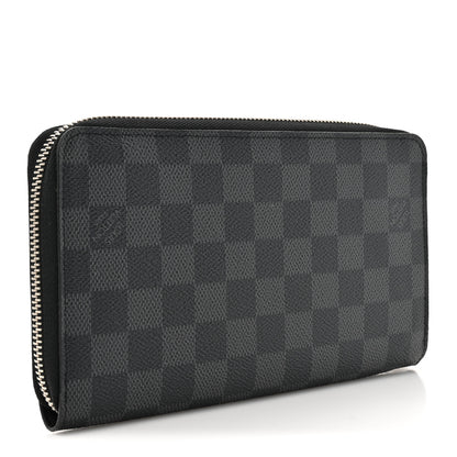 Louis Vuitton Damier Graphite Zippy Organizer Wallet 3 of 8