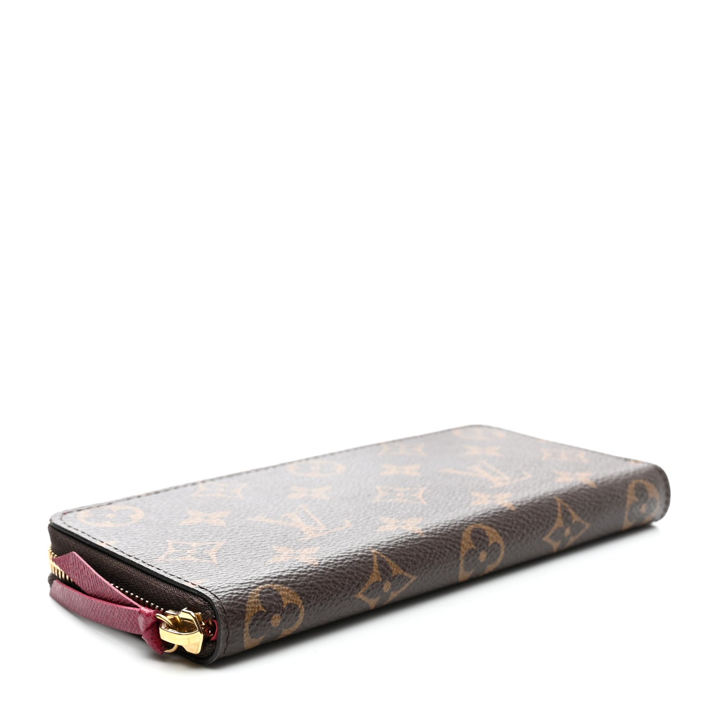 Monogram Clemence Wallet Fuchsia