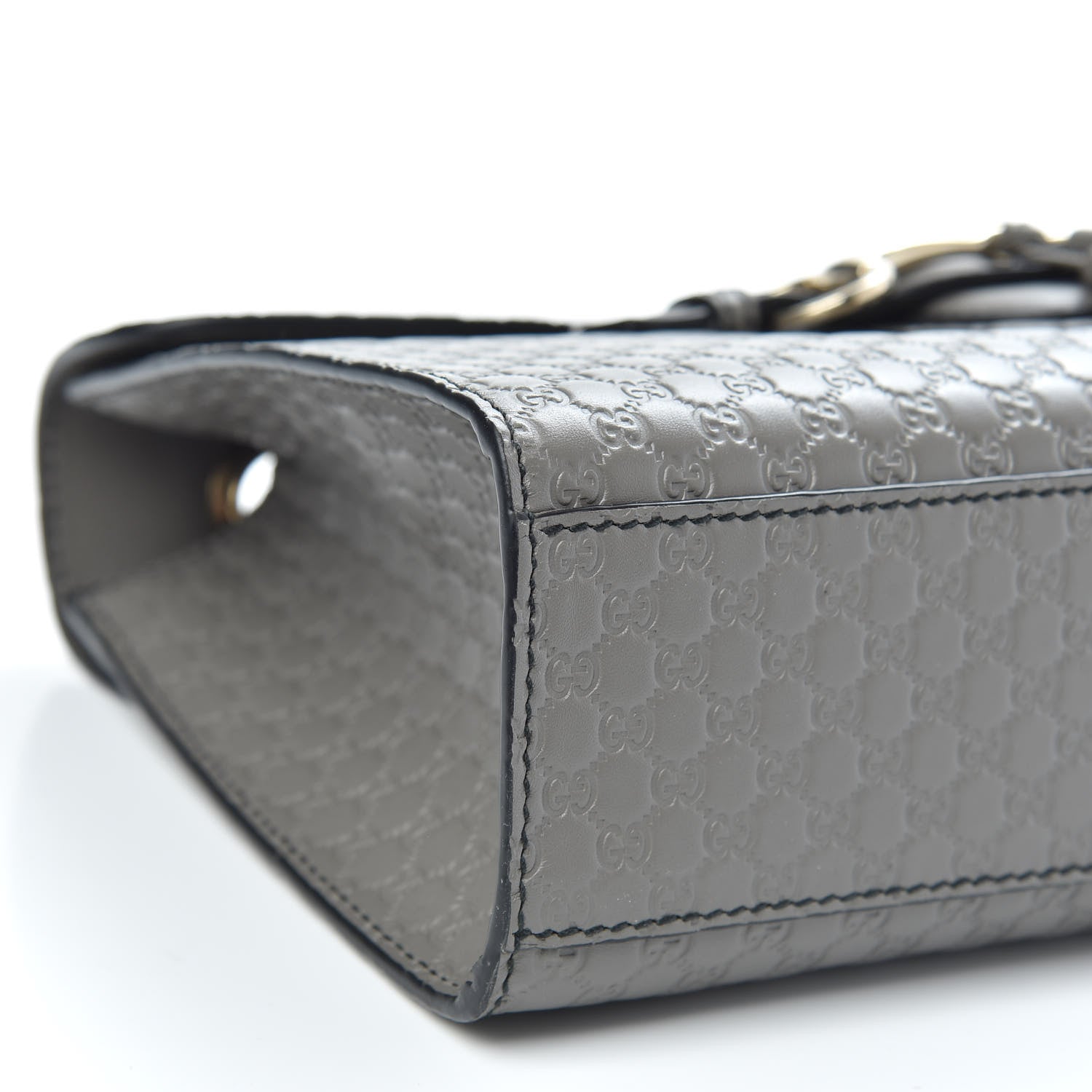 Gucci Soft Microguccissima Medium Emily Chain Shoulder Bag Loess 9 of 10