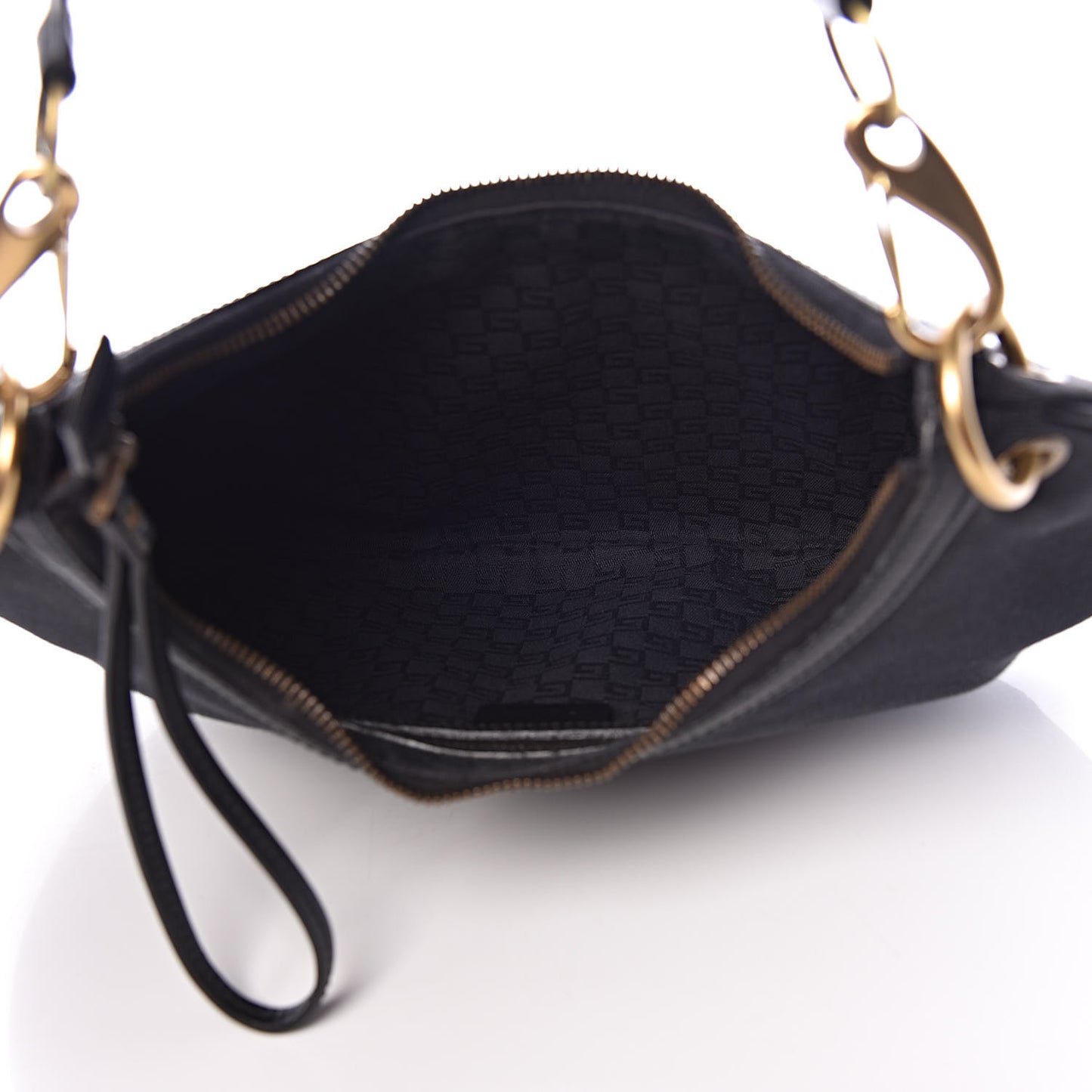 Canvas Web Hobo Black