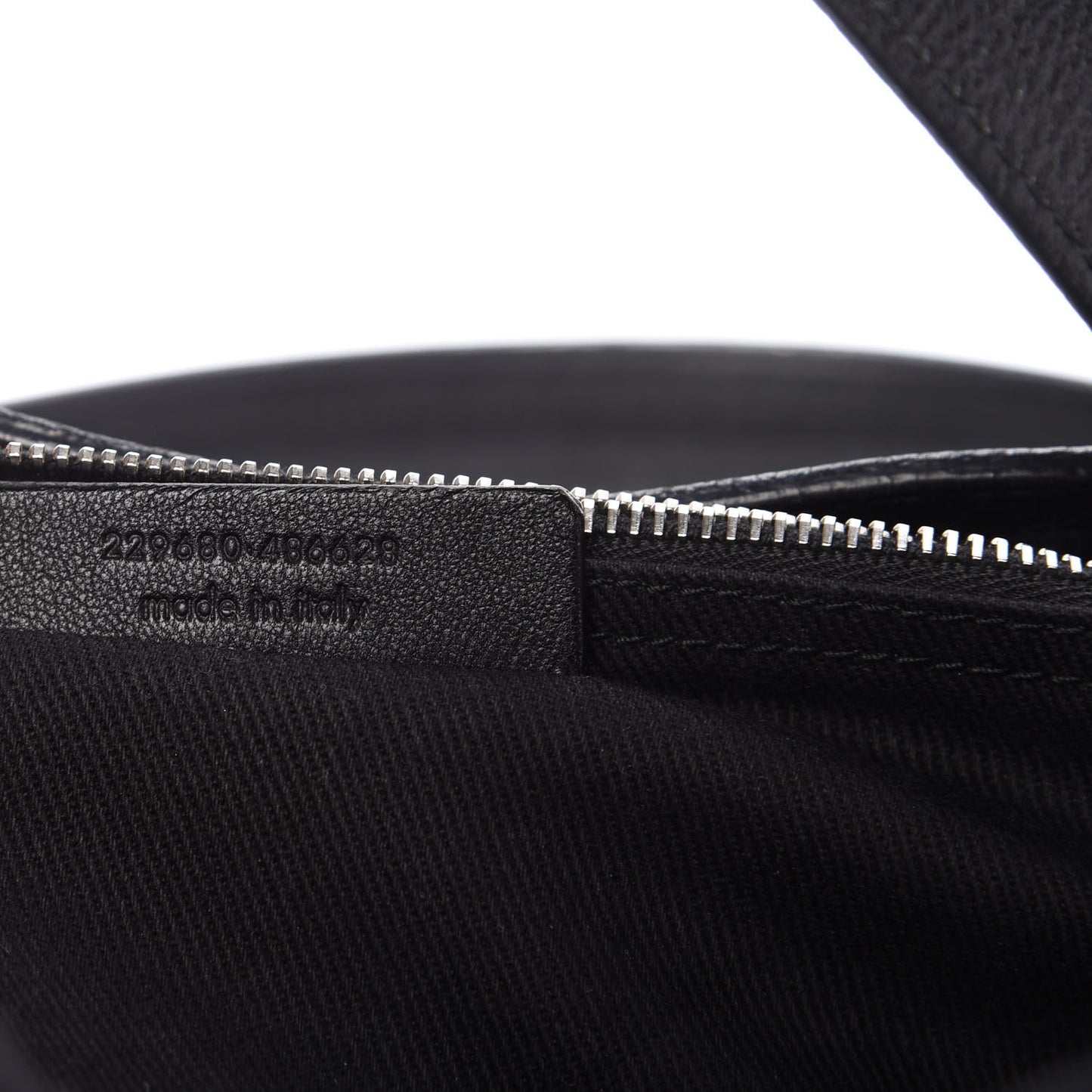 Calfskin Canvas Medium Muse Two Black