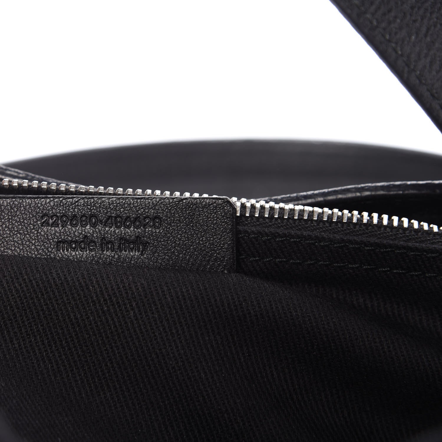 Saint Laurent Calfskin Canvas Medium Muse Two Black 9 of 10
