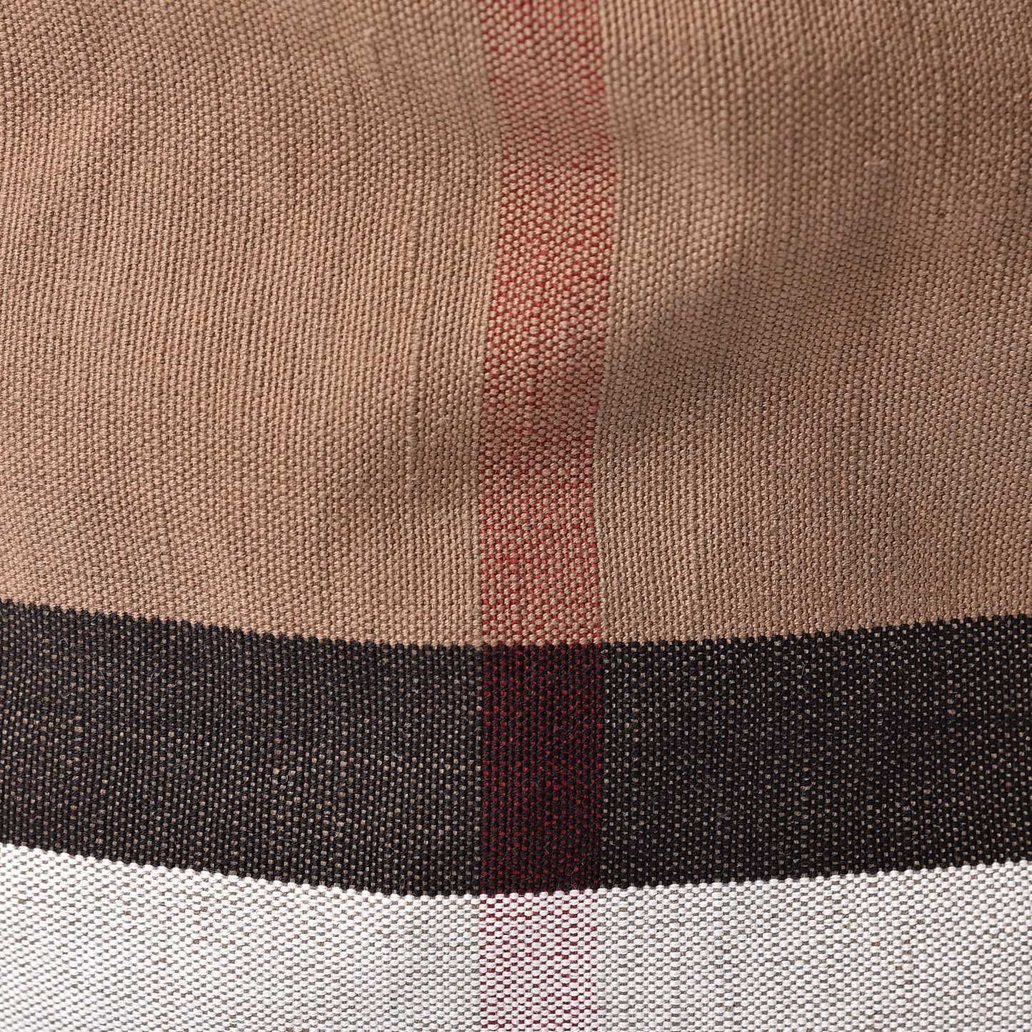 Canvas Mega Check Medium Ashby Hobo Black