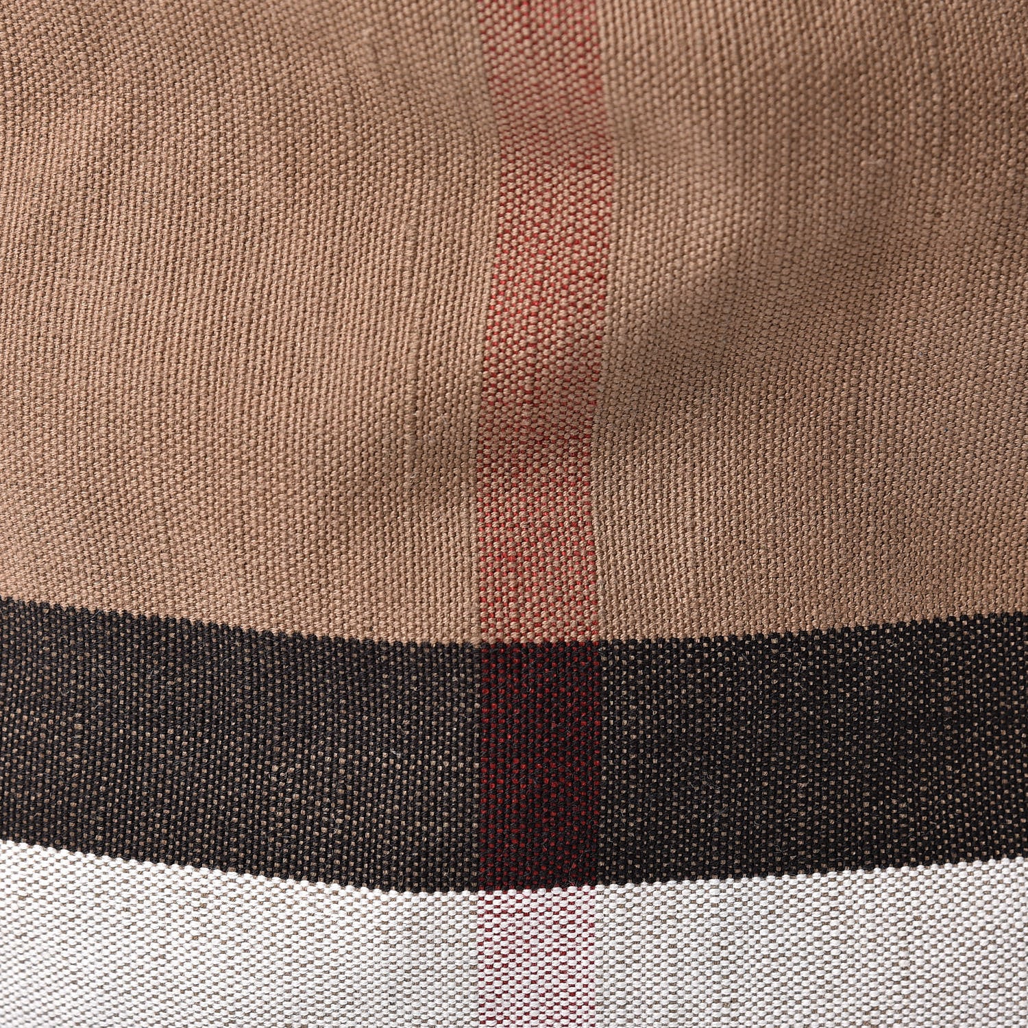 Burberry Canvas Mega Check Medium Ashby Hobo Black 9 of 11