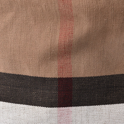 Burberry Canvas Mega Check Medium Ashby Hobo Black 9 of 11
