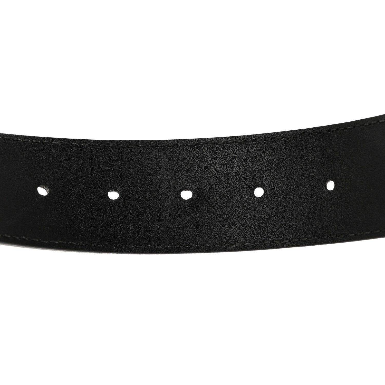 Gucci Textured Calfskin Double G 40mm Belt 90 36 Black 4 of 6