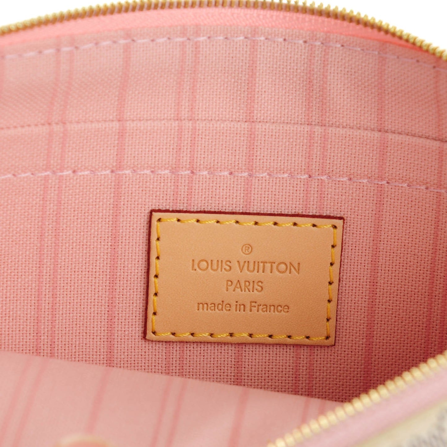 Damier Azur Neverfull MM GM Pochette Rose Ballerine